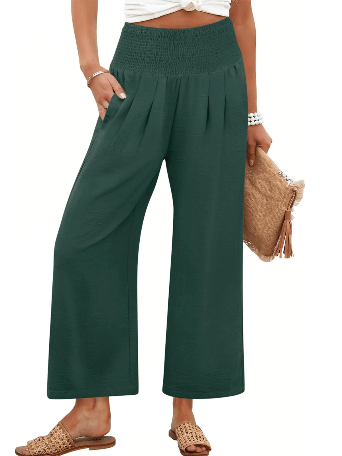 FreeFlow – Leichte Hose mit weitem Bein