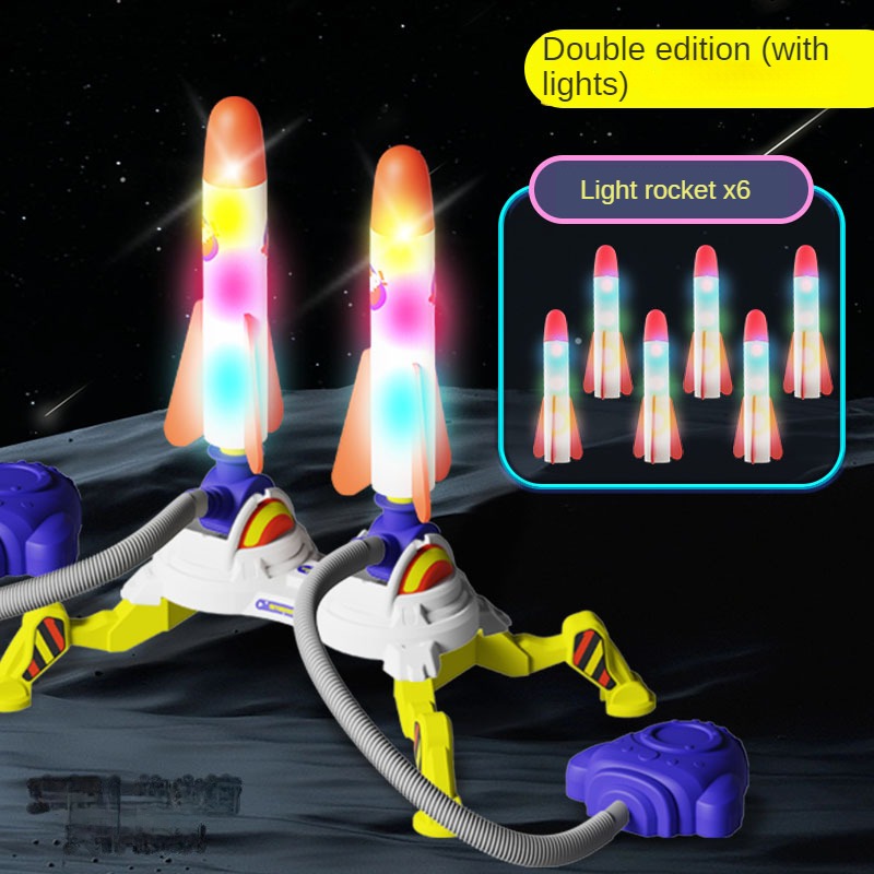 Cohete SkyStomp – Juguete de aventura de lanzamiento a pie