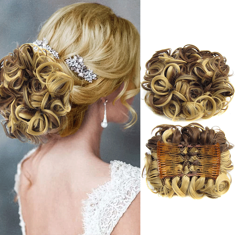 CurlNest – Moño Despeinado para un Estilo Chic Diario