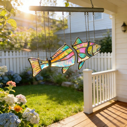 AquaLume – Arte artesanal de peces para ventanas