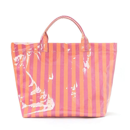 CarryWave – Bolso tote a rayas de lona duradero