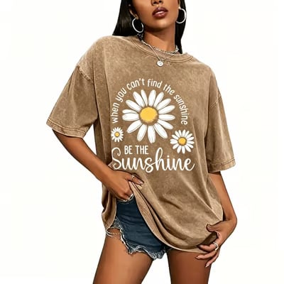 CottonGlow – Atmungsaktives, locker sitzendes Sommer-T-Shirt für Damen