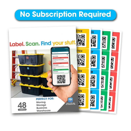 TrackTag - Intelligente QR-Etiketten für Lagerung & Inventar