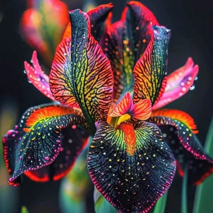 BloomAura – Exotische Hohe Bart-Schwertlilie