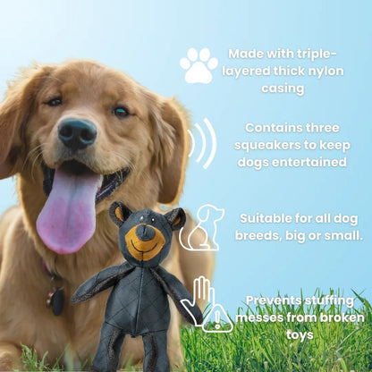 ToughPaws – Juguete para perros irrompible y resistente Unbreaka-Bear