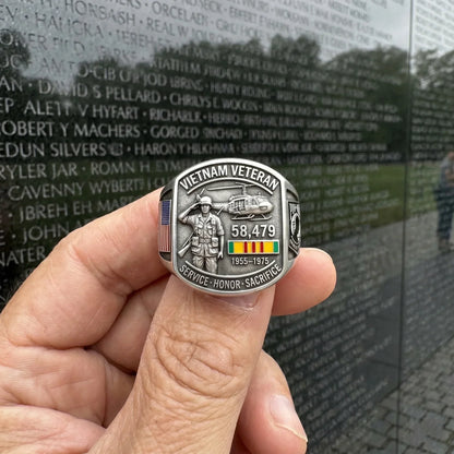 HonorRing - Anillo conmemorativo en homenaje a los veteranos de Vietnam