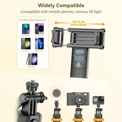 TrackPro – Trípode para selfie con seguimiento facial automático de 360°