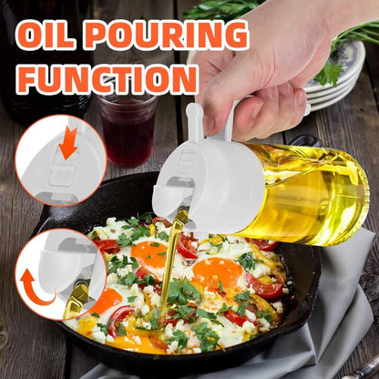 DripLess - Pulverizador de aceite de cocina saludable