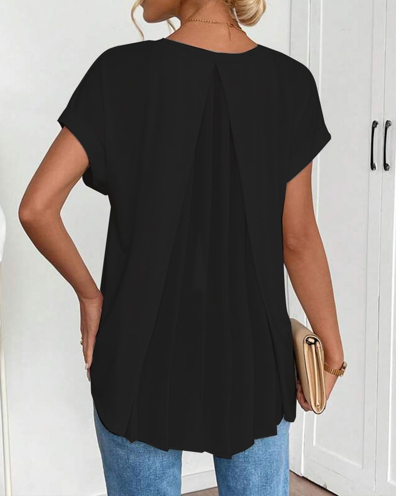 UrbanStitch V – Camiseta informal de patchwork