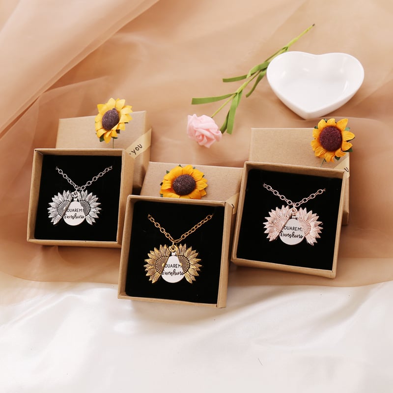PureSun – Set de regalo de collar "You Are My Sunshine"