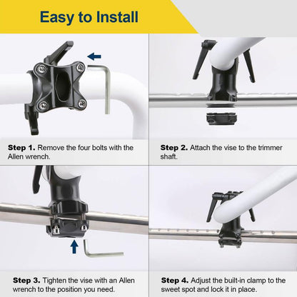 AuraGrip – Extensión de mango ergonómica para cortabordes