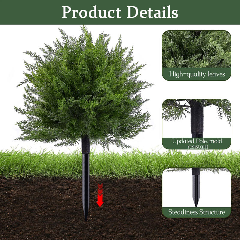 EcoCharm Cedro – Árbol paisajístico realista