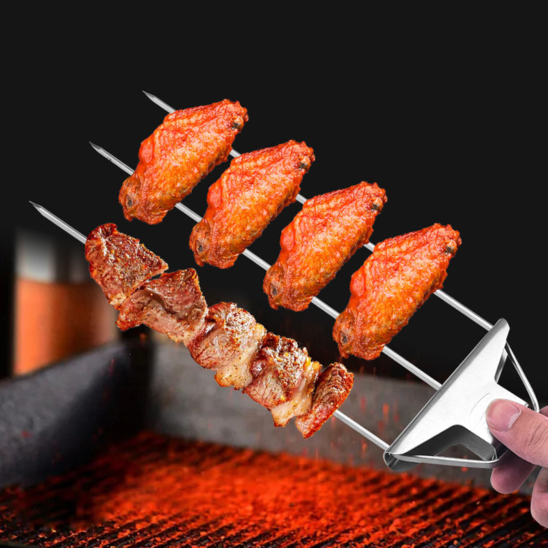 Brocheta TriCook – Herramienta profesional para barbacoa