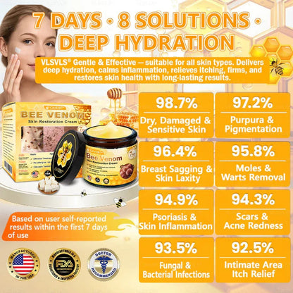 BeeLuxe – Crema facial reafirmante de veneno de abeja premium