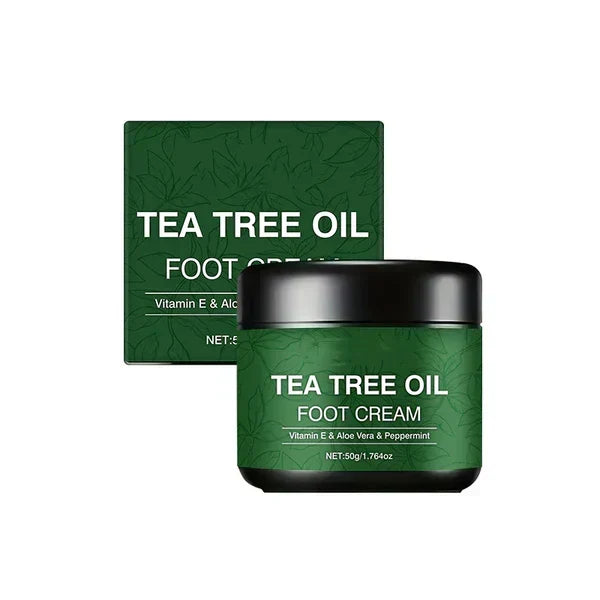AloeSoothe – Crema hidratante para pies con aloe vera y árbol de té