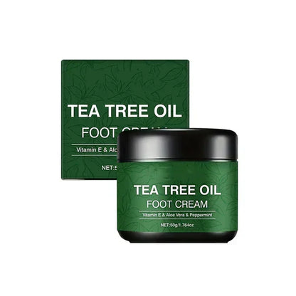 AloeSoothe – Crema hidratante para pies con aloe vera y árbol de té