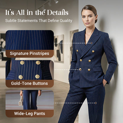 BossEra – Traje sastre a rayas para mujer