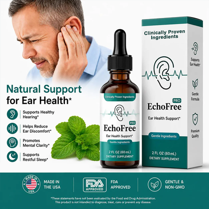 EchoFree Pro – Fortschrittliche Formel für die Ohrgesundheit