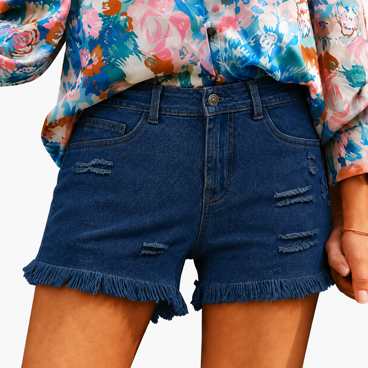 UrbanEase – Legere Damen-Jeansshorts