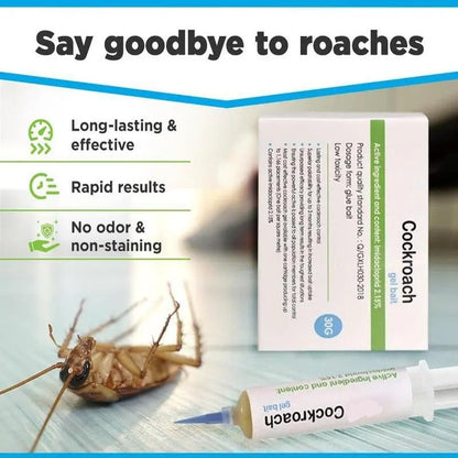 BugStrike – Gel Eliminador de Cucarachas Potente