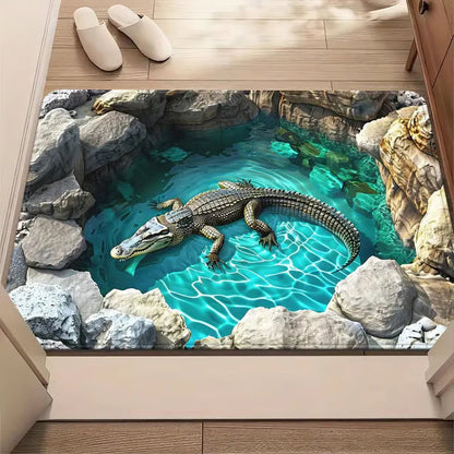 DepthDoor – 3D-Illusions-Fußmatte