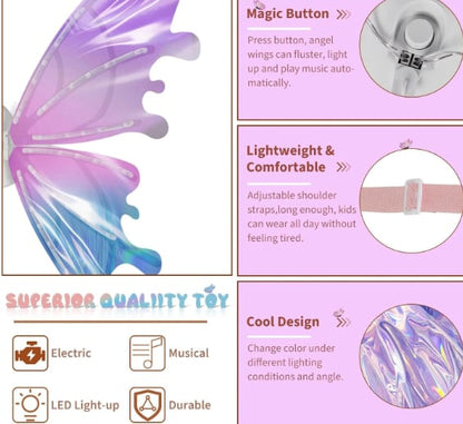 LumiFairy – Magische leuchtende LED-Flügel