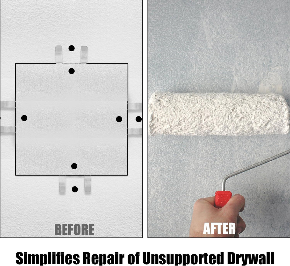 WallMate – Reparatur-Set für Trockenbauwände ohne Ständerwerk