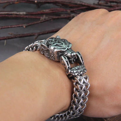 TribalForce – Pulsera de tótem animal resistente