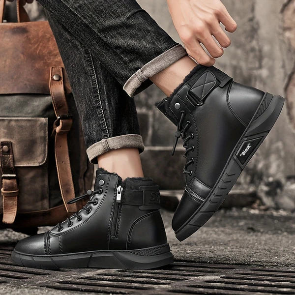 TerraForge – Wasserdichte Herrenstiefel aus Leder