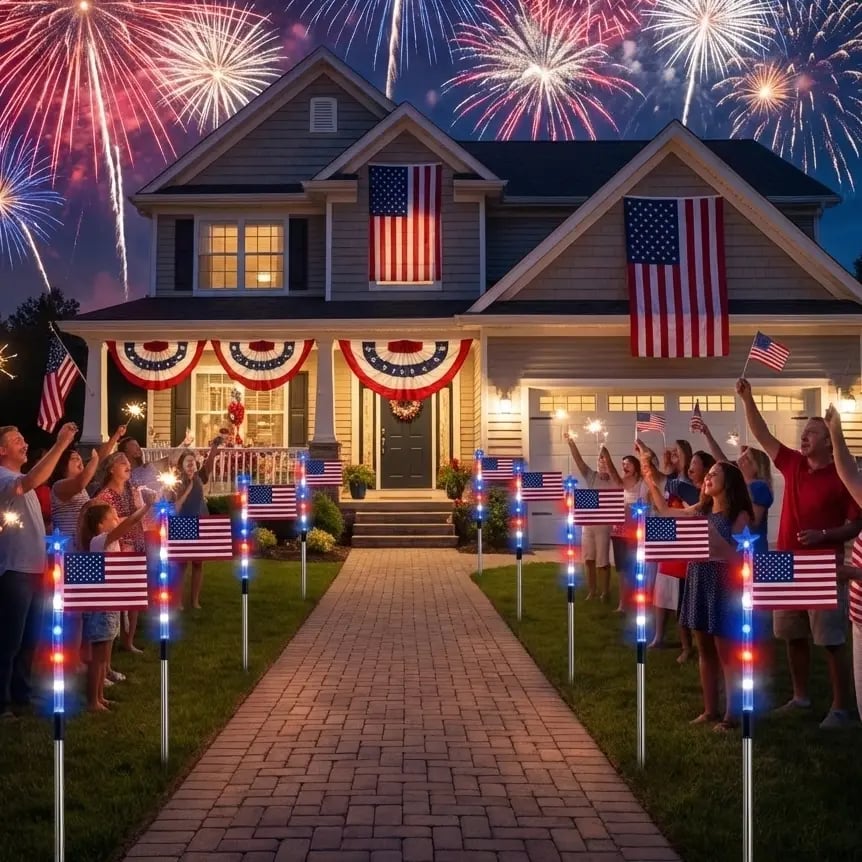 StarLight USA – Decoración solar para jardín