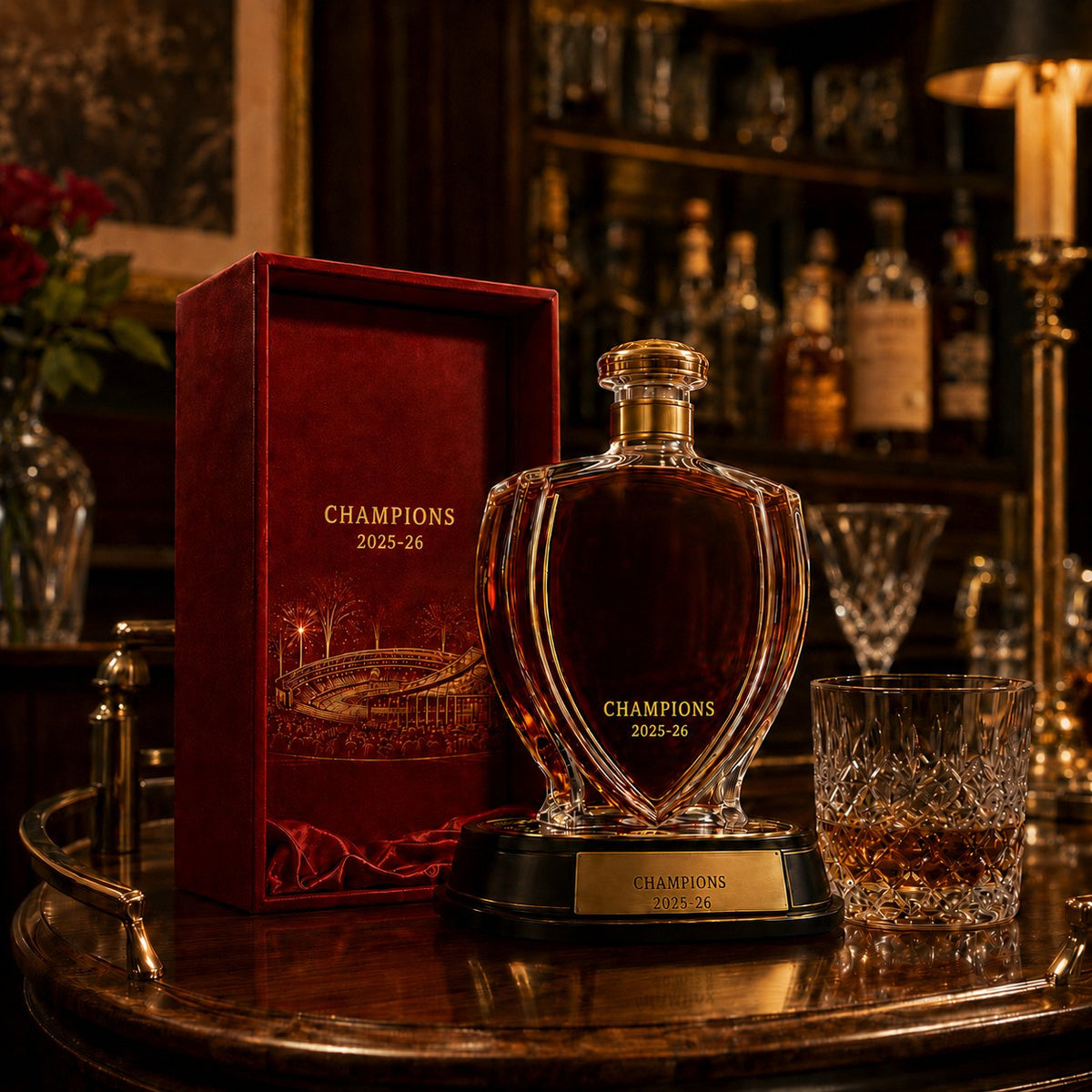GunnerGlory - Decantador de whisky de campeones