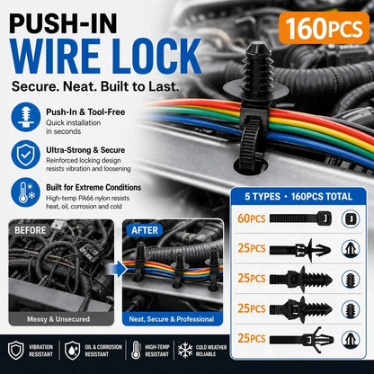 FixWire – Kit de bridas con montaje a presión de alta resistencia