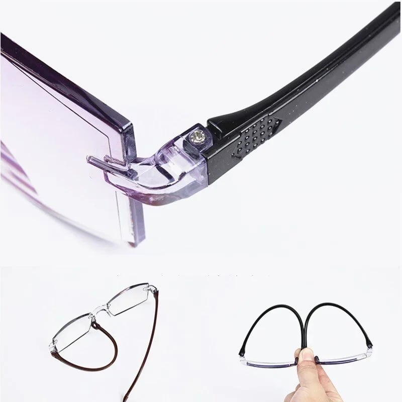 VisionGuard – Gafas de lectura de doble uso Sapphire antirreflejante de luz azul