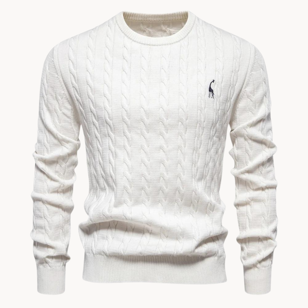 Kosta Strickpullover mit Zopfmuster | ALEVITA