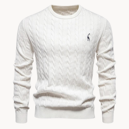 Kosta Strickpullover mit Zopfmuster | ALEVITA