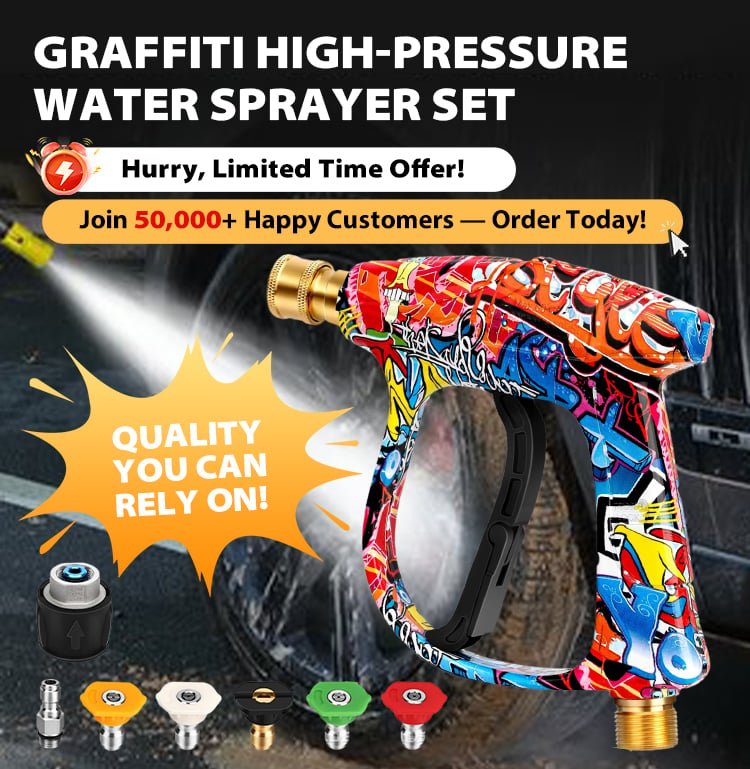 PowerWash Pro – Sistema de pulverización de 5 puntas