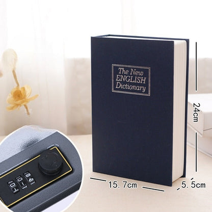 Caja fuerte con cerradura de libro oculto