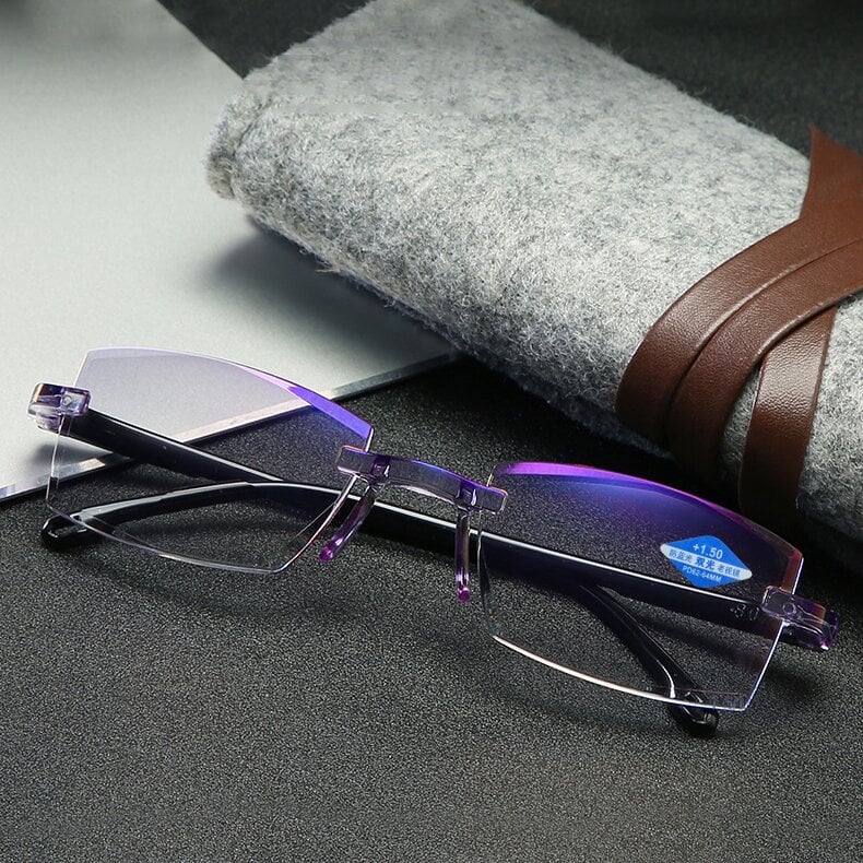 VisionGuard – Gafas de lectura de doble uso Sapphire antirreflejante de luz azul