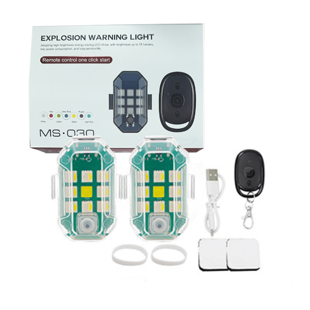 FlashGuard – Luz estroboscópica LED de seguridad inalámbrica