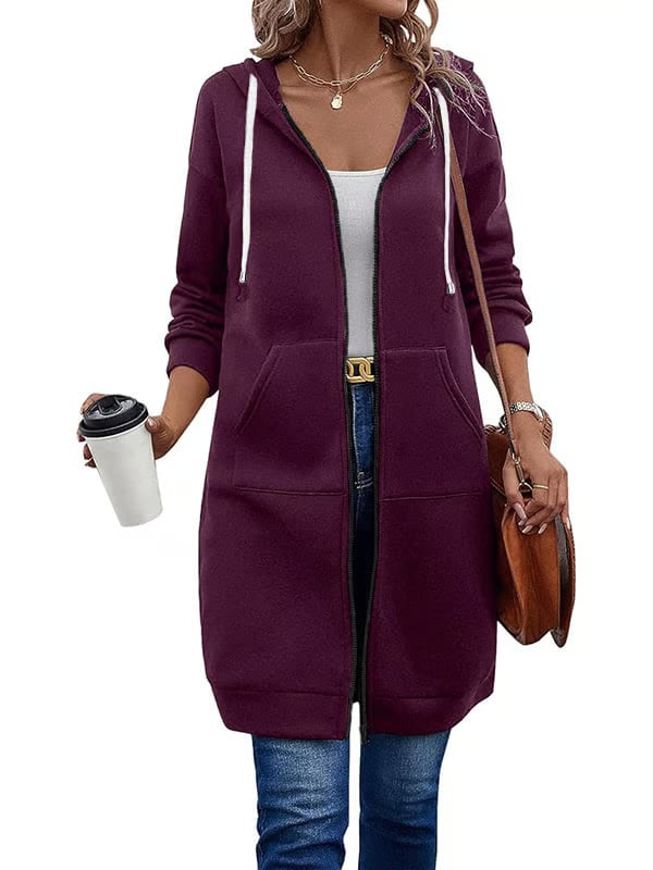 AuraWear – Bequemer Damen-Freizeit-Hoodie aus Polyester