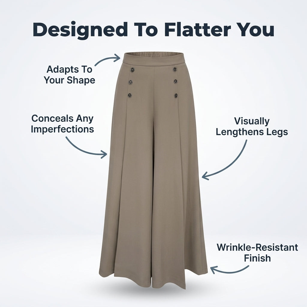 BelleFlow – Figur schmeichelnde Wide-Leg-Komforthose