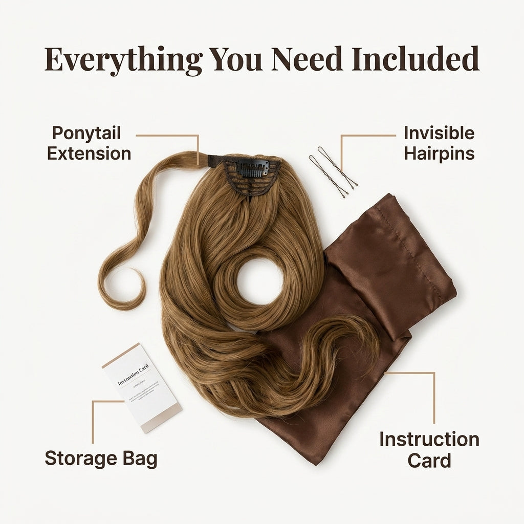 CrownLength – Extension de cabello glamorosa al instante