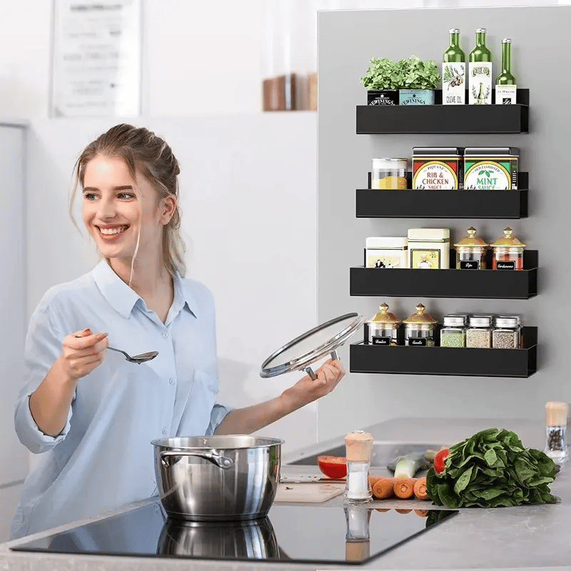 MagnaRack – Organizador de almacenamiento de cocina sin taladro