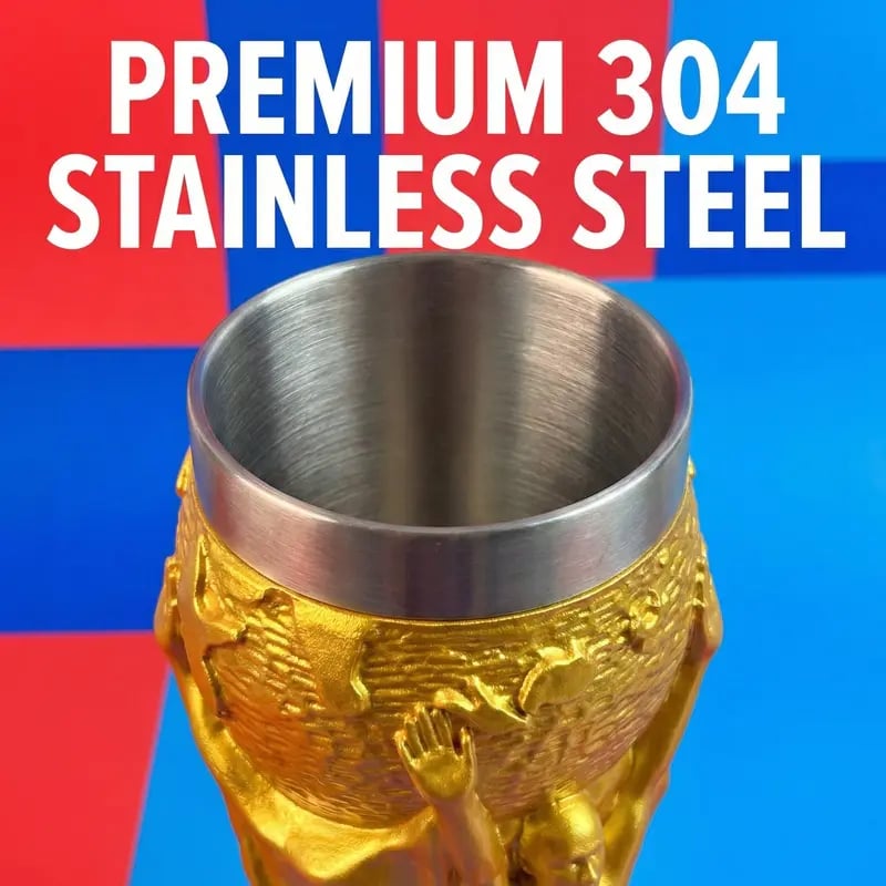 ⚽Über 55.000 verkauft🏆WM 2026 USA-Kanada-Mexiko "Trophäen"-Bierkrug