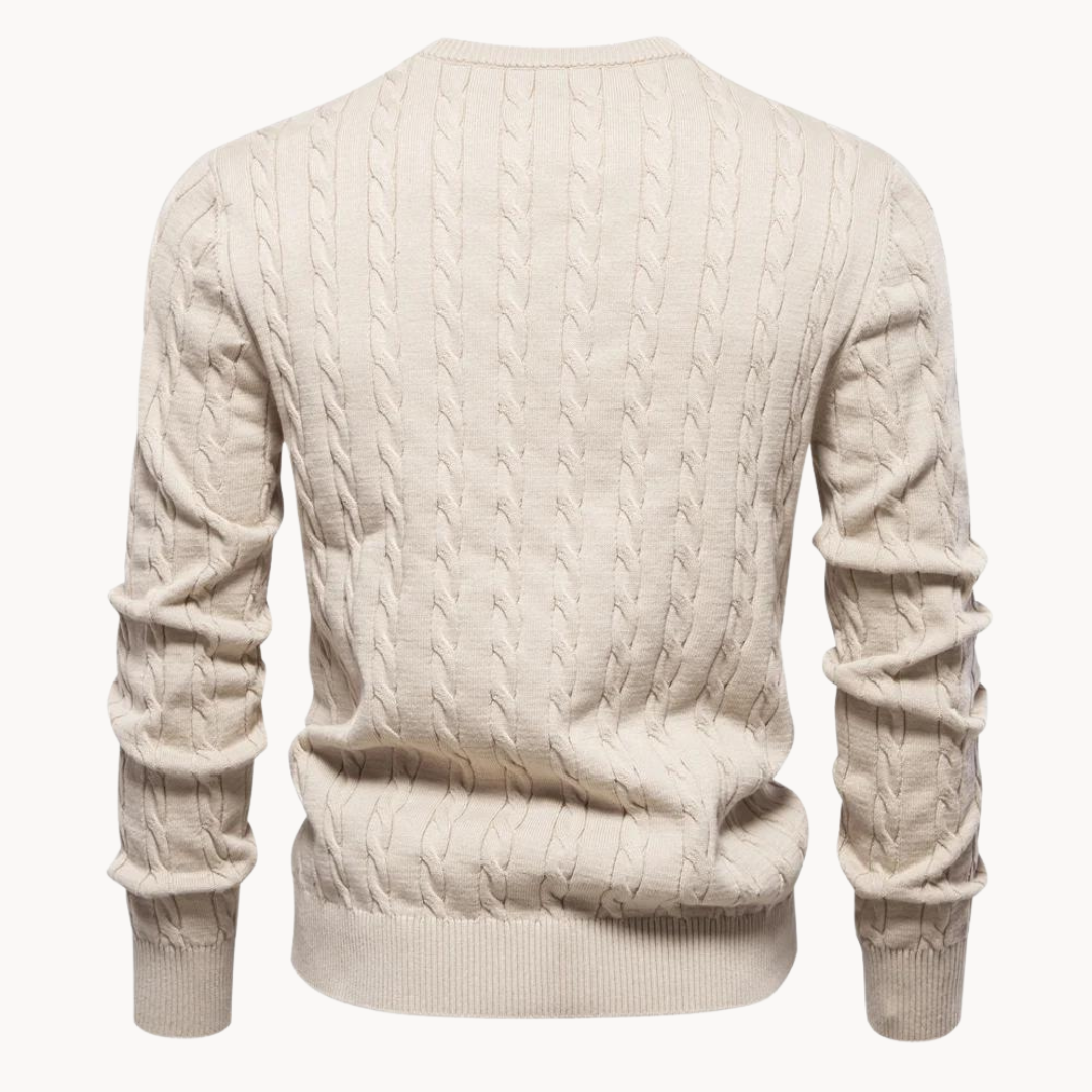 Kosta Strickpullover mit Zopfmuster | ALEVITA