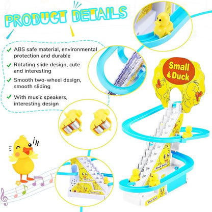 WaddlePlay – Set de Aventura de Tobogán de Patitos