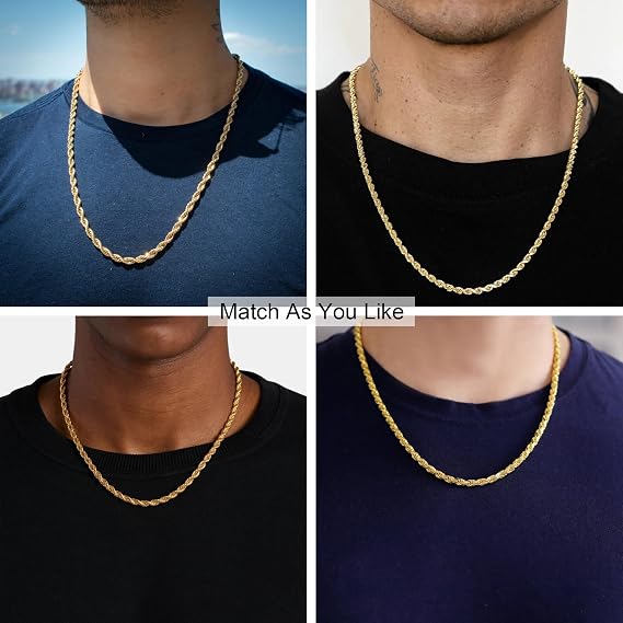 RadiantLoop – Elegante collar llamativo de cuerda trenzada