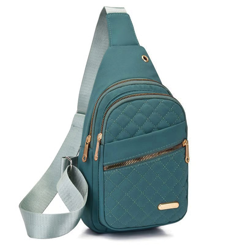 LuxeCarry – Bolso cruzado minimalista de color sólido