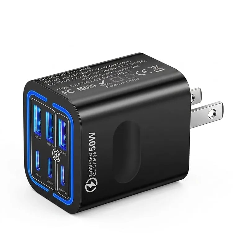 QuickPulse – Cargador Rápido Multi Puerto