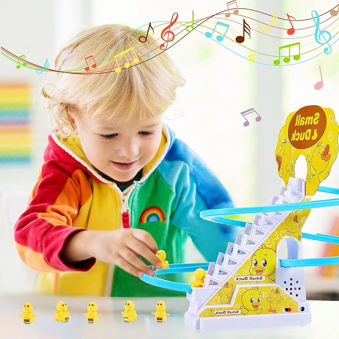 WaddlePlay – Set de Aventura de Tobogán de Patitos